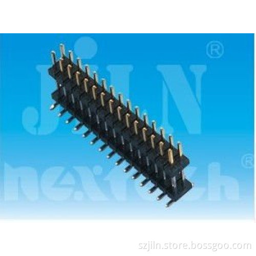 2.0mm pin header bx connector with dual row Straight